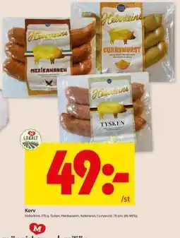 ICA Supermarket Korv erbjuda