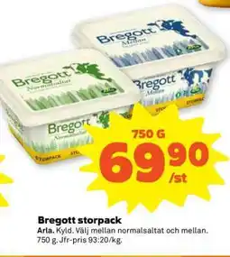 Coop Bregott storpack erbjuda