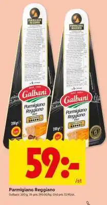 ICA Supermarket Parmigiano Reggiano erbjuda
