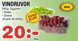 Nya Pulsen Vindruvor erbjuda