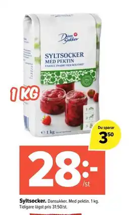 Coop Extra Syltsocker, SEK 28 erbjuda