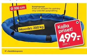 Rusta Gunga erbjuda