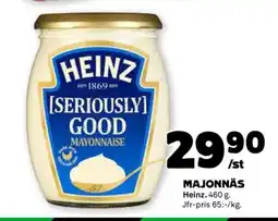 Coop Heinz Seriously Good Mayonnaise erbjuda