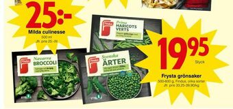 Frysta grönsaker