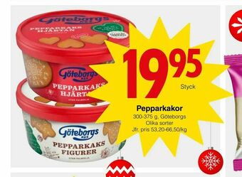 Matöppet Pepparkakor erbjuda