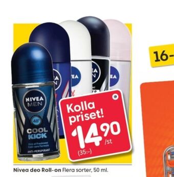 Rusta Nivea Deodorant erbjuda