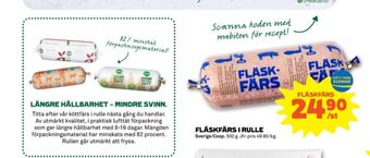 Stora Coop Coop Fläskfärs erbjuda