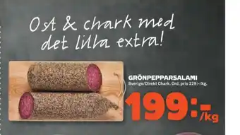 Stora Coop Direkt Chark Salami erbjuda