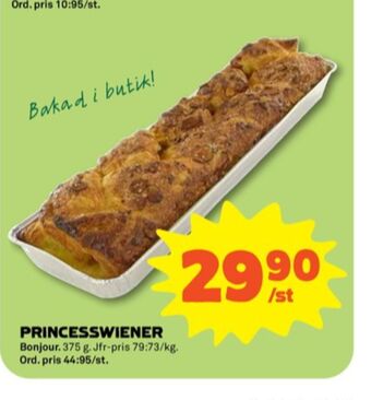 Stora Coop Bonjour Butiksbakat kaffebröd erbjuda