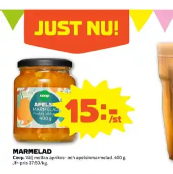 Stora Coop Coop Marmelad erbjuda
