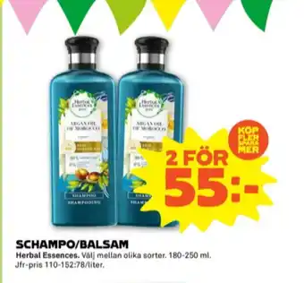 Stora Coop Herbal Essences Shampoo erbjuda
