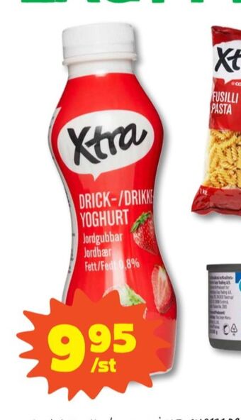 Stora Coop X-tra Drickyoghurt erbjuda
