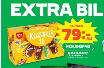 GB Klassiker Glasspinnar