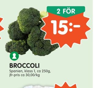 Tempo Broccoli erbjuda