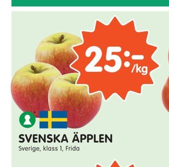 Tempo Äpplen erbjuda