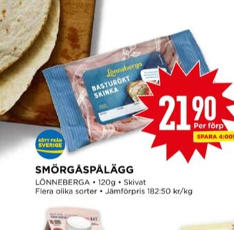 Willys Lönneberga Smörgåspålägg erbjuda