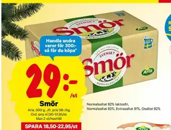 Svenskt Smör Smör