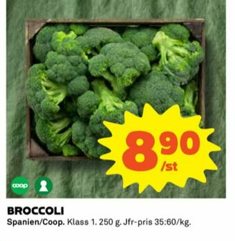 Coop Coop Broccoli erbjuda