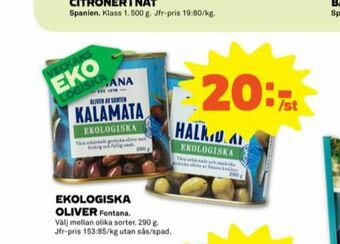 Stora Coop Fontana Oliver erbjuda