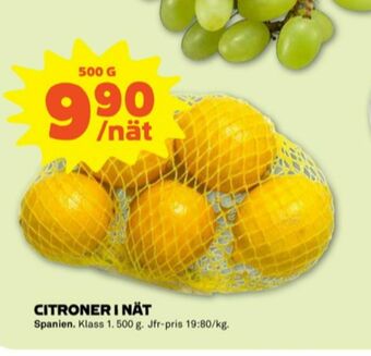 Stora Coop Citroner erbjuda