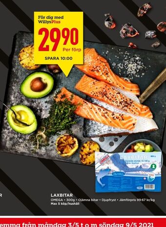 Willys Omega Lax erbjuda