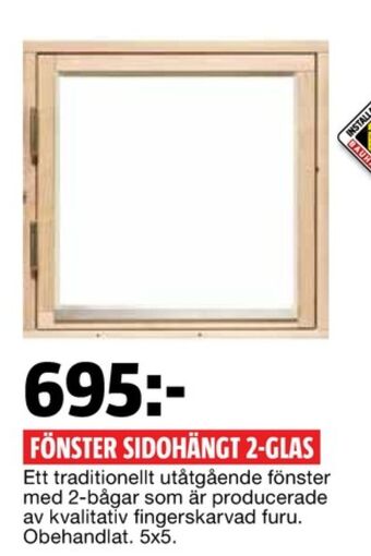 Bauhaus Fönster erbjuda