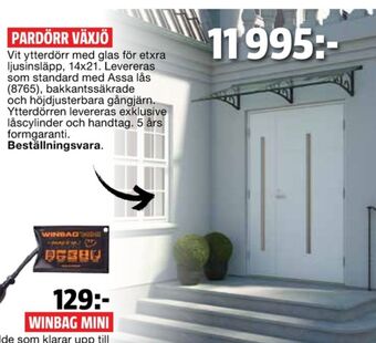 Bauhaus Ytterdörrar erbjuda
