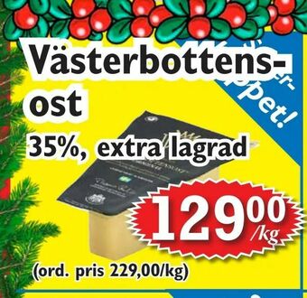 T-jarlen Västerbottensost erbjuda