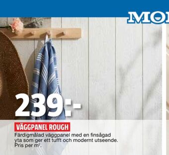 Bauhaus Moelven Väggpanel erbjuda