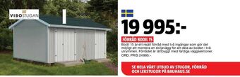 Bauhaus Vibo Stugan Förråd erbjuda