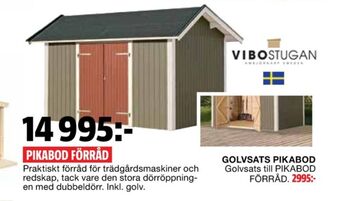 Bauhaus Vibo Stugan Förråd erbjuda