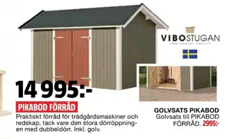 Vibo Stugan Trägolv