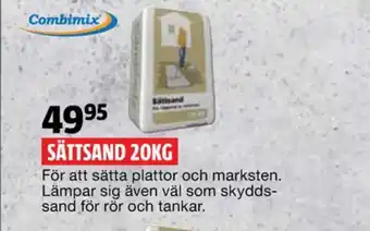 Bauhaus Combimix Sättsand erbjuda