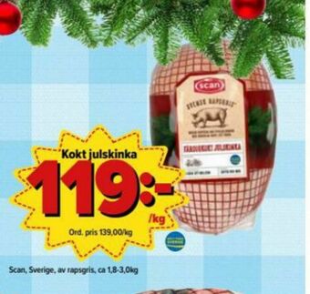 Östenssons Scan Julskinka erbjuda