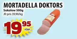 Matvärlden Tensta SOKOLOW Mortadella doktors erbjuda