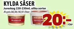 Matvärlden Tensta JURESKOG Kylda såser erbjuda