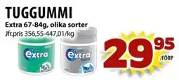 Matvärlden Tensta EXTRA Tuggummi erbjuda