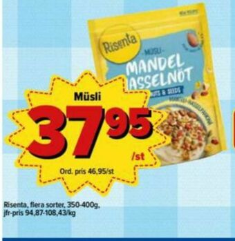 Östenssons Risenta Müsli erbjuda
