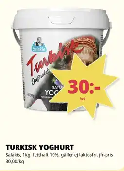 SALAKIS Turkisk yoghurt