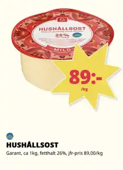 Tempo GARANT Hushållsost erbjuda