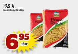 Prisma Mat MONTE CASTELLO Pasta erbjuda