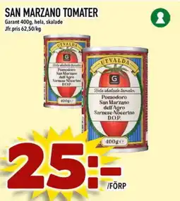 Prisma Mat GARANT San marzano tomater erbjuda