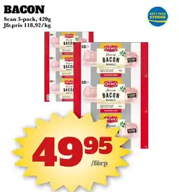Bonum Matmarknad SCAN Bacon erbjuda