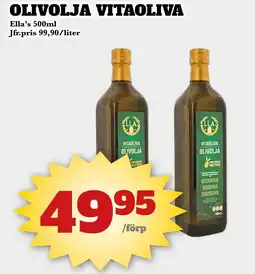 Bonum Matmarknad Olivolja vitaoliva erbjuda