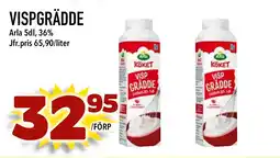 Bonum Matmarknad ARLA Vispgrädde erbjuda