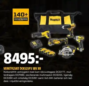 Bauhaus DeWalt Verktygsset erbjuda