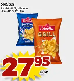 Bonum Matmarknad ESTRELLA Snacks erbjuda