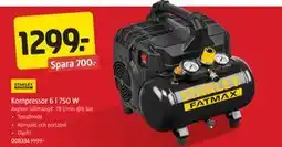 Jula Kompressor 6 l 750 W, SEK 1299 erbjuda