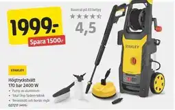 Jula Högtryckstvätt 170 bar 2400 W, SEK 1999 erbjuda