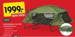 Jula Campingsäng med tält 215x125x110 cm, SEK 1999 erbjuda